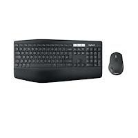 Logitech Logitech MK850 Performance tangentbord Mus inkluderad Trådlös RF + Bluetooth QWERTY Nordic Svart