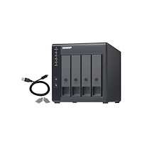 QNAP Systems, Inc QNAP TR-004 Hölje för lagringsenheter HDD- / SSD kabinett Svart 2.5/3.5"