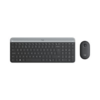 Logitech Logitech MK470 tangentbord Mus inkluderad RF Trådlös QWERTY Nordic grafit