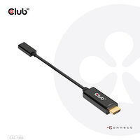Club 3D Club 3D adapterkabel - HDMI / USB - 22 cm