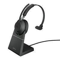 Jabra Jabra Evolve2 65 MS Mono - headset - USB-A - med laddningsställ