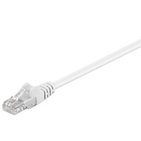 Goobay Goobay 68502 nätverkskablar Vit 10 m Cat5e U/UTP (UTP)