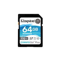 Kingston Technology Kingston Technology Canvas Go! Plus 64 GB SD UHS-I Klass 10