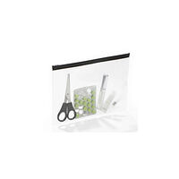 Durable Blixtlåspåse DURABLE Zip A5 svart 5/fp