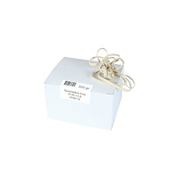 No Brand Gummiband 120x3mm 500g vit 575/fp