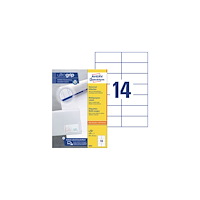 AVERY Etikett AVERY 105x42,3mm 1400/fp