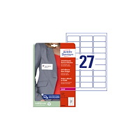 AVERY Namnskylt AVERY 63,5x29,6mm 540/fp