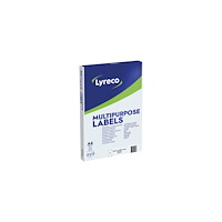 Lyreco Etikett LYRECO 199,6x289,1mm 100/fp