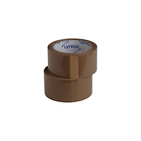 Lyreco Packtejp LYRECO PP 50mmx100m brun 6/fp