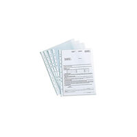 No Brand Plastficka A4 0,09 präg 100/fp