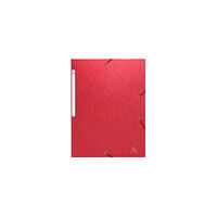 EXACOMPTA Gummibandsmapp EXACOMPTA 3kl A4 425g röd