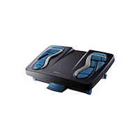 FELLOWES Fotstöd FELLOWES massage svart/blå