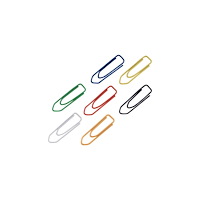 Lyreco Gem LYRECO metall 25mm sort.färg 100/fp