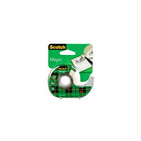 Scotch Dokumenttejp SCOTCH 19mmx15m m.hållare