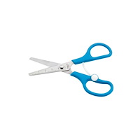 WESTCOTT Sax med fjädring blå