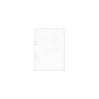 No Brand Lösblad A4 rutat 5x8mm hålat 500/fp