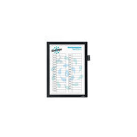 Durable Magnetram självh DURAFRAME note A4 svart