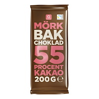 GARANT Bakchoklad Mörk 55% 200 g