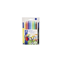 STAEDTLER Fiberpenna STAEDTLER 10 färger