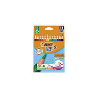 BIC Färgpennna BIC Kids triangel 12 färger