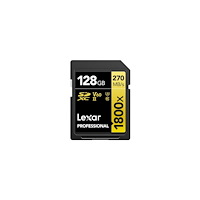 LEXAR Lexar LSD1800128G-BNNNG flashminne 128 GB SDXC UHS-II Klass 10