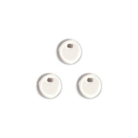 BI-OFFICE Magnetknappar Crystal 30mm transp. 3/fp