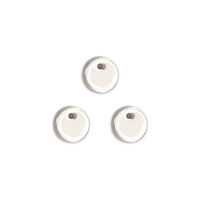 BI-OFFICE Magnetknappar Crystal 30mm transp. 3/fp