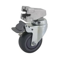 KUPO Kupo KC-080S 75mm Caster with Brake 22mm Square Adapter Set of Three