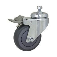 KUPO Kupo KC-100 100mm Caster with Brake M10 Thread Adapter Set of Three