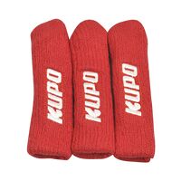 KUPO Kupo KS-0412R Stand Leg Protector (Set of 3) - Red