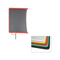 KUPO Kupo KT-2436ODBB 24"x 36" Open End Flag Frame - Double Black Bobbin Net