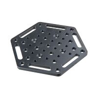 KUPO Kupo KS-0406 Hex Cheese Plate For 6" Suction Cup