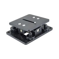 KUPO Kupo KSC-150 Mini 4 Way Leveling Cam Mount w/ 3/8" Slot-Blk