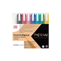 ZIG ZIG POSTERMAN Medium, Svart, Blå, Grön, Ljusblå, Rosa, Röd,...