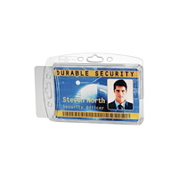 Durable Korthållare DURABLE akryl dubbels.10/fp