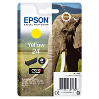 EPSON Epson Elephant Enpack gul 24 Claria Photo HD-bläck