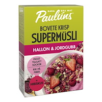 Paulúns Müsli Hallon & Jordgubb 400 g
