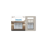 Philips Philips LR03A10BP/10, Engångsbatteri, AAA, Alkalisk, 1,5 V,...
