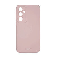 ONSALA Backcover Sil Touch Samsung S23 FE 5G Chalk Pink