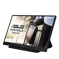 ASUSTeK COMPUTER ASUS ZenScreen MB166C platta pc-skärmar 39,6 cm (15.6") 1920 x 1080 pixlar Full HD LED Svart