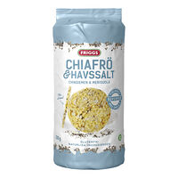 Friggs Majskakor Chiafrön & Havssalt 130 g