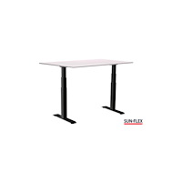 Sun-Flex Bord SUN-FLEX VI höj/sänk 140x80 sva/vit