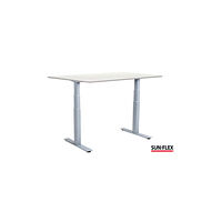 Sun-Flex Bord SUN-FLEX VI höj/sänk 160x80 grå/vit