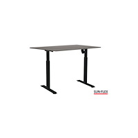 Sun-Flex Bord SUN-FLEX I höj/sänk 140x80 svar/grå