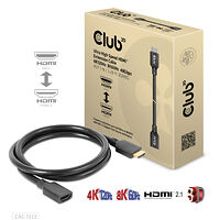 Club 3D Club 3D HDMI-förlängningskabel - 1 m