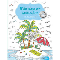 Stevali Färglägg & koppla av : Min drömsemester med avslappningsmusik (häftad)