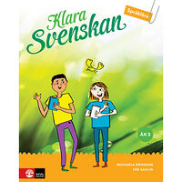 Pär Sahlin Klara svenskan åk 5 Elevbok Språklära med elevwebb : inkl digital färdighetsträning (bok)