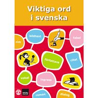 Anna Ericsson-Nordh Viktiga ord i svenska (inbunden)