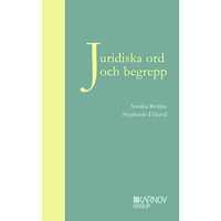 Stephanie Gisecke Juridiska ord och begrepp (häftad)