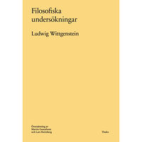 Ludwig Wittgenstein Filosofiska undersökningar (inbunden)